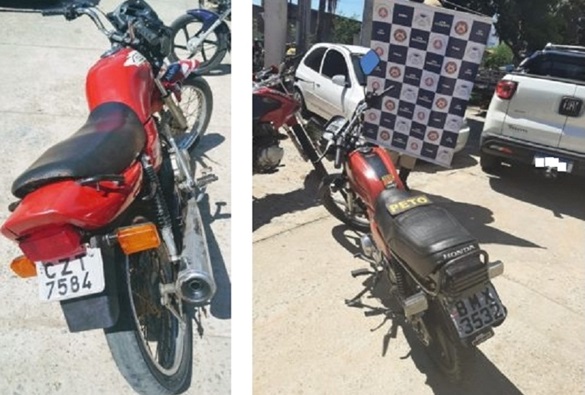 Polícia Militar apreende motocicletas em situação irregular na cidade de Brumado