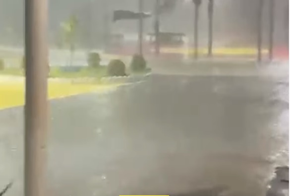 Chuva e ventos fortes foram registrados na zona rural de Dom Basílio e Livramento