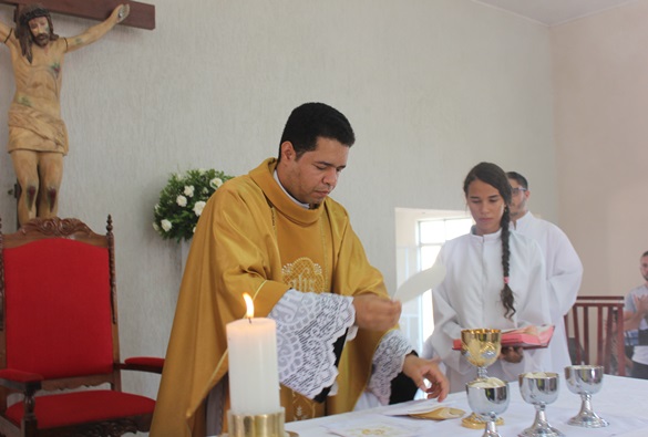 Paróquia Bom Jesus do Taquari se despede de Padre Josemar Novais