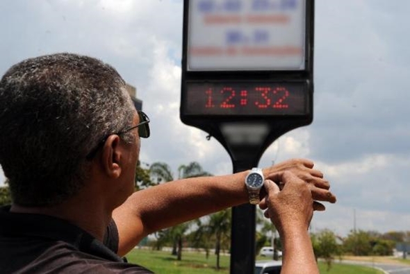 Horário de verão termina daqui a uma semana