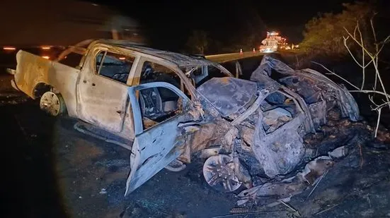 Duas pessoas morrem carbonizadas em acidente no Sudoeste da Bahia