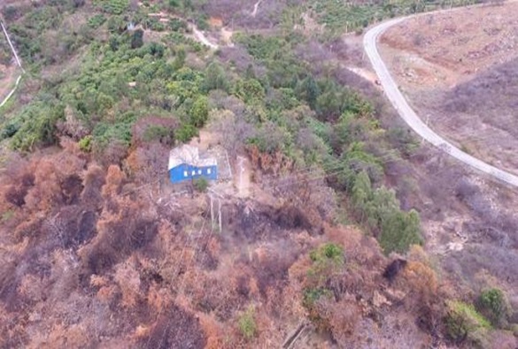 Livramento: Fotos aéreas mostram devastação após incêndio na Serra das Almas